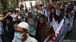 Dukung Cak Imin, Ratusan Santri Jalan Kaki dari Ciamis-Jakarta