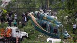Helikopter Jatuh di Beijing, Begini Penampakannya