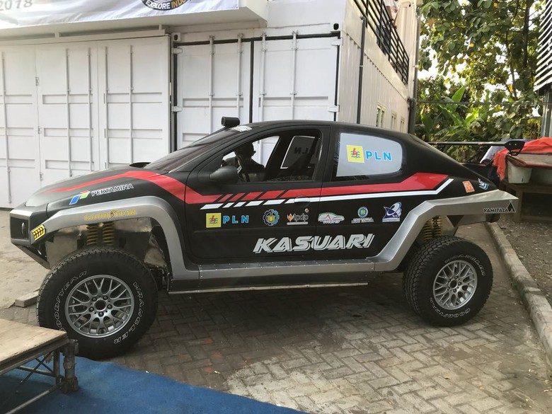 Mobil listrik karya anak bangsa. Foto: dok. ITS Mobil listrik karya anak bangsa. Foto: dok. ITS