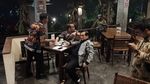 Foto: Gaya Santai Sekjen Parpol Koalisi Saat Dinner dengan Jokowi