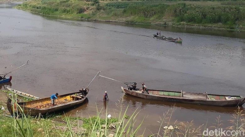 Sungai Bengawan Solo Tercemar Limbah Ancam Pertanian Warga