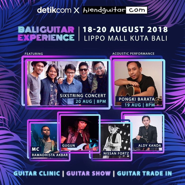 Sejumlah Gitaris Berkumpul dalam Bali Guitar Experience, Gabung Yuk! Sejumlah Gitaris Berkumpul dalam Bali Guitar Experience, Gabung Yuk!