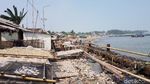 Penampakan Puluhan Ton Sampah di Pantai Labuan Pandeglang