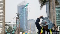 Tugu Selamat Datang pun siap menyambut para atlet dan ofisial dari negara-negara luar yang akan bertanding dalam Asian Games 2018 yang akan dilaksanakan pada Agustus mendatang.