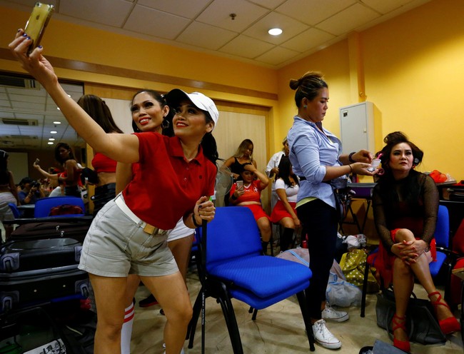 Kontes kecantikan Rampstar 2018 diprakarsai Pamela Wildheart yang bertindak sebagai executive producer. Pamela adalah seorang bintang radio, penulis lagu, komposer, presenter dan aktris. Foto: Dok. REUTERS/Feline Lim