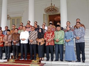 Nurdin Abdullah dan Para Bupati Salam 2 Periode di Istana Bogor
