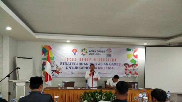 Generasi Milenial Diajak Ikut Sosialisasikan Asian Games 2018