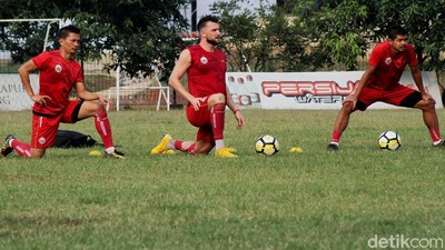 Persija Jalani Sesi Latihan Jelang Lawan Arema