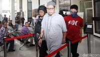 Zainal Anshori tiba di Pengadilan Negeri Jakarta Selatan, Selasa (31/7/2018).