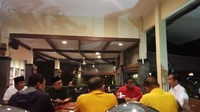 Suasana pertemuan Jokowi dengan 9 sekjen parpol koalisi. (Foto: Niken/detikcom).