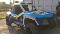 Mobil kedua mahasiswa ITS adalah Hybrid Series Kasuari yang menggunakan tenaga listrik dari bahan bakar minyak goreng bekas. Foto: dok. ITS