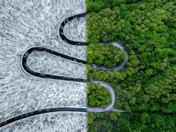 Terpukau Jepretan Foto Jawara Drone 2018