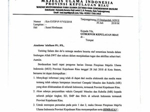 MUI Kepri Imbau Umat Muslim Tak Ikut Imunisasi Campak-Rubella