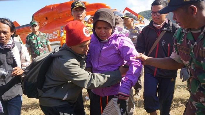 Kesaksian Staf LKPP soal Tebing Longsor Saat Terjebak di Rinjani