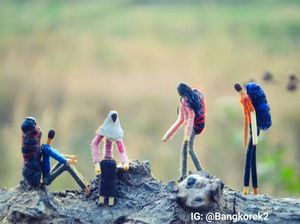 Dari Hobi Motret, Begini Cara Bang Korek Bikin Karya Miniatur