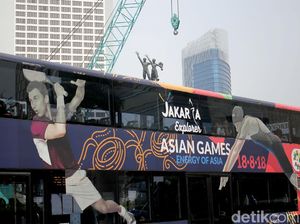 Simulasi Rute Asian Games, Pintu Tol Kemayoran-TMII Ditutup