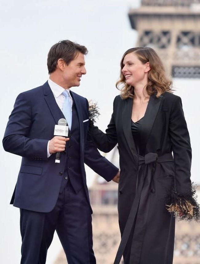 Dua kali sudah aktris Rebecca Ferguson menjadi lawan main Tom Cruise di waralaba Mission: Impossible. Tak cuma menarik dari segi penampilan, ia juga sukses menarik atensi lewat aksi laganya. (Foto: Getty Images)