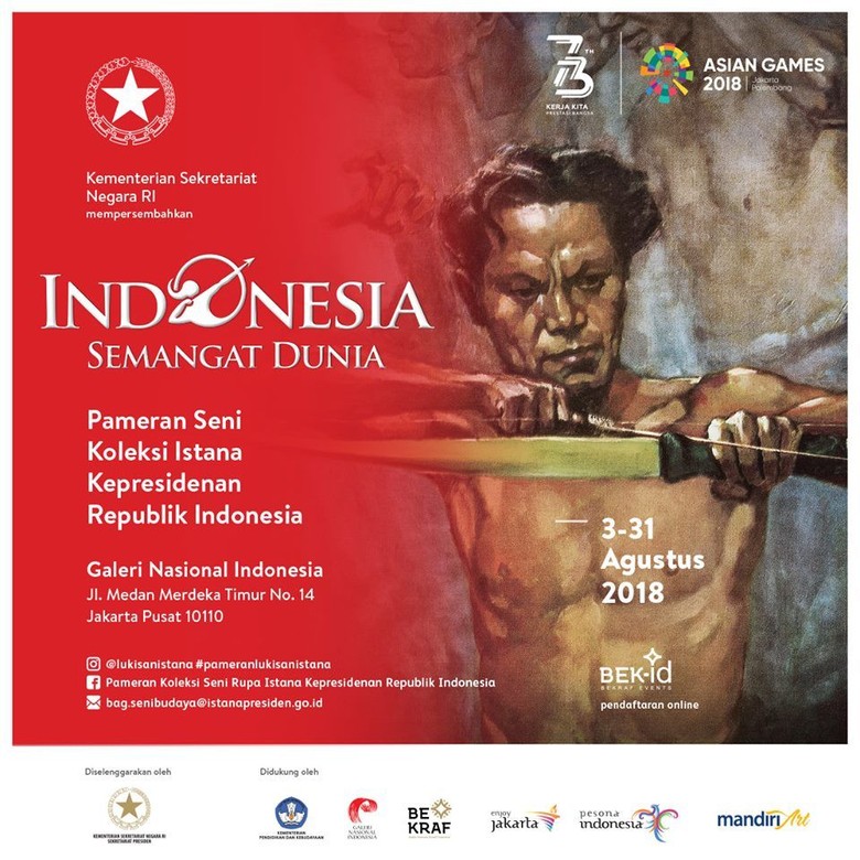 Seni Kriya Langka Koleksi Istana Kepresidenan Dipajang Perdana Seni Kriya Langka Koleksi Istana Kepresidenan Dipajang Perdana
