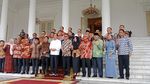 Nurdin Abdullah dan Para Bupati Salam 2 Periode di Istana Bogor