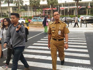 Anies Beda Pendapat Lagi dengan Polisi
