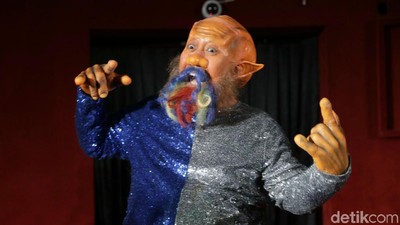 Astaga! Dulu Jadi Minion, Kini Indro Warkop Jadi Alien