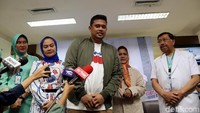 Suami Kahiyang Ayu, Bobby Nasution mengatakan, proses melahirkan dilakukan secara caesar.