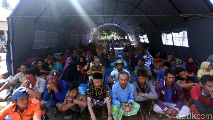 Ada 564 Gempa Susulan, Tanggap Darurat di Lombok Ditambah 7 Hari