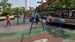 Wajah Kusam Taman Alun-alun Bandung