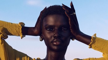 Shudu adalah supermodel virtual dari Afrika Selatan. Ada banyak perusahaan besar seperti Cosmopolitan, Vogue dan Balmain yang tertarik berkejasama dengan dia. Foto: Dok. Instagram/Shudu