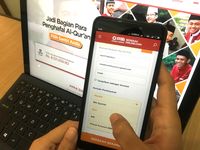 5. Selanjutnya isi data sesuai form isian yang tampil.
