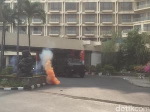 Pasukan Elite TNI Simulasi Penanggulangan Teror Jelang Asian Games