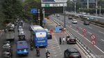 Simulasi Penutupan Pintu Tol Jelang Asian Games