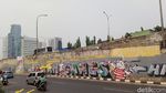 Foto: Mural Asian Games di Depan Citos Tak Lagi Tertutup Spanduk