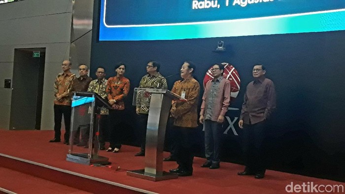 Menperin dan Emiten Pasar Modal Buka Perdagangan Saham