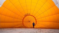 Bristol International Balloon Fiesta digelar selama empat hari mulai hari ini 1 Agustus 2018. Acara ini juga digelar untuk merayakan 40 tahun festival tersebut. Matt Cardy/Getty Images.