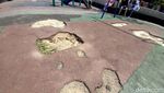 Wajah Kusam Taman Alun-alun Bandung
