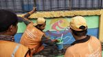 Kejar Target Penyelasain Mural Asian Games 2018