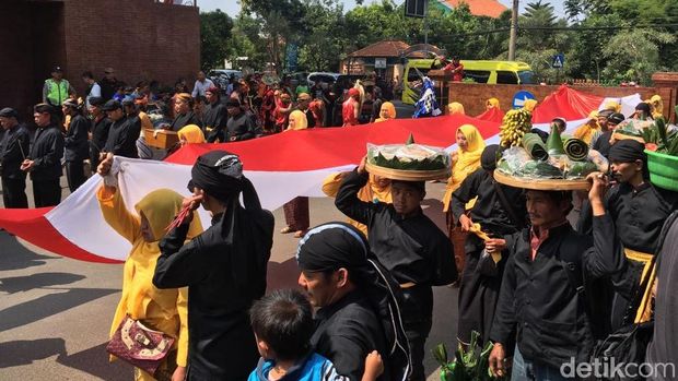 Desa Adat di Mojokerto gelar kirab budaya/