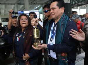Api Obor Asian Games 2018 Tiba di Rumah Pengasingan Soekarno