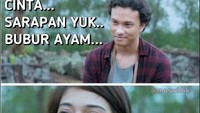 Tuh Cinta aja sukanya sarapan dengan nasi uduk, masa kamu enggak? Foto: Istimewa