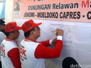 Relawan MDK di Sukabumi Deklarasi Dukung Jokowi-Moeldoko