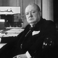 Perdana Menteri Inggris Winston Churchill tanda tangannya pernah dibeli dengan harga 6.950 pound sterling atau Rp 131 jutaan. Foto: Dok. Telegraph