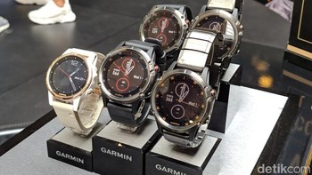 Ketiga varian tersebut adalah Fenix 5S Plus, Fenix 5 Plus dan Fenix 5X Plus. Foto: Adi Fida Rahman/detikINET