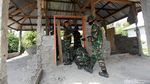 Penampakan Rumah yang Rata dengan Tanah Akibat Gempa di Lombok