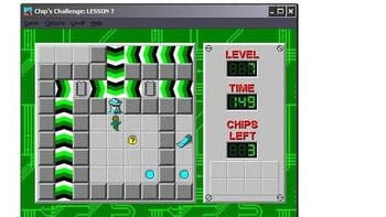 Selain Crash Bandicoot, cat di trotoar tersebut juga dibilang mengingatkan pada game lawas lain, yaitu Chips Challenge. Foto: Twitter/meirnyeh