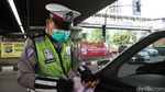 Prit! Penerobos Ganjil Genap Ditilang