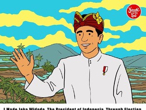 Komik Jokowi Jadi Harapan bagi Indonesia yang Lebih Baik Lagi