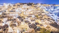 Pada tahun 1993, UNESCO memberikan status Warisan Dunia pada Kota Matera. Kota ini dinamai European Capital of Culture 2019. Saat malam di Kota Matera (Federico Scarchilli/CNN Travel) 