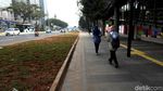 Penampakan Terkini Trotoar di Depan GBK