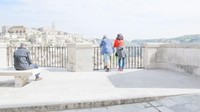Rekomendasikan untuk melihat panoramanya dari Murgia, sebuah bukit di seberang jurang Matera berdiri (Federico Scarchilli/CNN Travel)